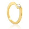 Solitaire Ring Diamant 0.20ct. Gelbgold 750