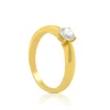 Solitaire Ring Diamant 0.40ct. Gelbgold 750