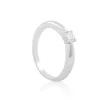 Solitaire Ring Diamant 0.25ct. Weissgold 750