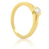 Solitaire Ring Diamant 0.20ct. Gelbgold 750