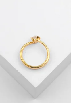 Solitaire Ring Diamant 0.50ct. Gelbgold 750