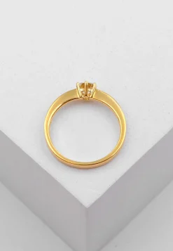 Solitaire Ring Diamant 0.50ct. Gelbgold 750