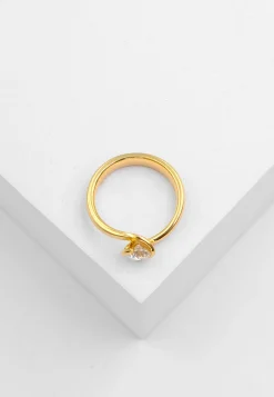 Solitaire Ring Diamant 0.50ct. Gelbgold 750