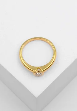 Solitaire Ring Diamant 0.30ct. Gelbgold 750