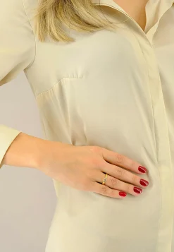 Solitaire Ring Diamant 0.40ct. Gelbgold 750