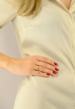 Solitaire Ring Diamant 0.50ct. Gelbgold 750