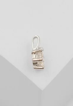 Solitär Anhänger 6-Griff-Fassung Weissgold 750 Diamant 0.50ct. 9x8mm