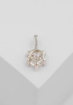 Solitär Anhänger 6-Griff-Fassung Weissgold 750 Diamant 0.50ct. 9x8mm