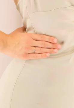 Solitär Ring Gelbgold 750, Brillanten 0.05ct. Trumiracle 0.20ct. (52)