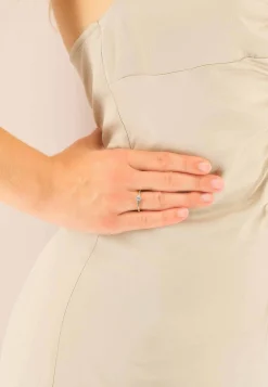 Solitär Ring 6-Griff-Fassung Weissgold 750, Brillant 0.20ct. (52)