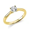 Solitär-Ring, Diamant 0.5 ct.