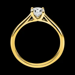 Solitär-Ring, Diamant 0.5 ct.