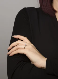 Solitär-Ring, Diamant 0.5 ct.