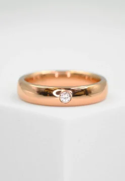 Trauring Alliance Gold 750 Diamant 0.06 ct