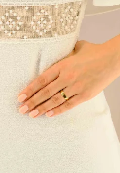 Trauring Gelbgold 750 5mm (52)