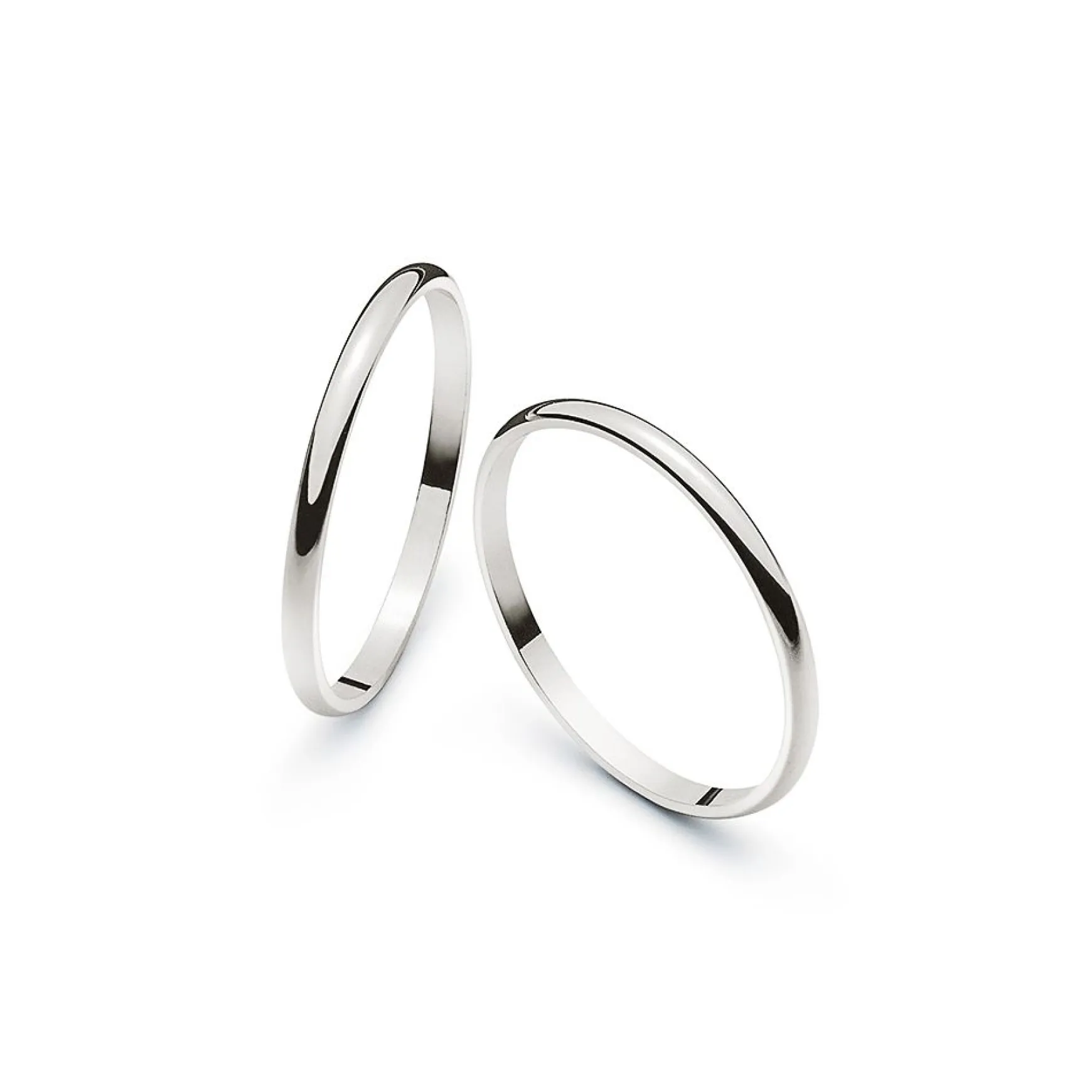 Trauring Weissgold 750