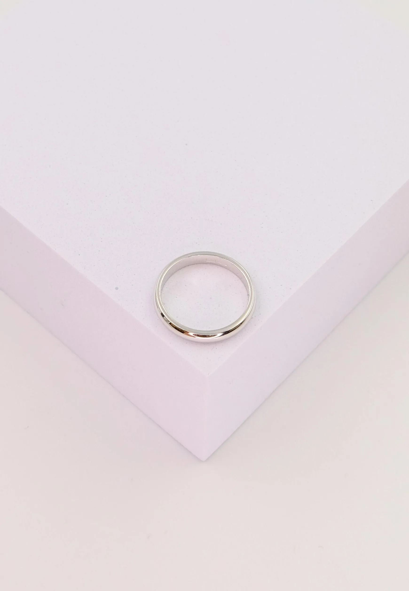 Trauring Weissgold 750 (50)