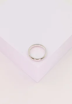 Trauring Weissgold 750 Innenschiene bombiert (64)