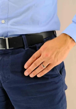 Trauring Weissgold 750 Innenschiene bombiert (64)