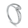 Verlobungsring 750/18K Weissgold Diamant 0.29ct.