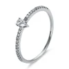 Verlobungsring 750/18K Weissgold Diamant 0.21ct.