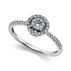 Verlobungsring 750/18K Weissgold Diamant 0.25ct.