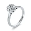 Verlobungsring 750/18K Weissgold Diamant 0.7ct.