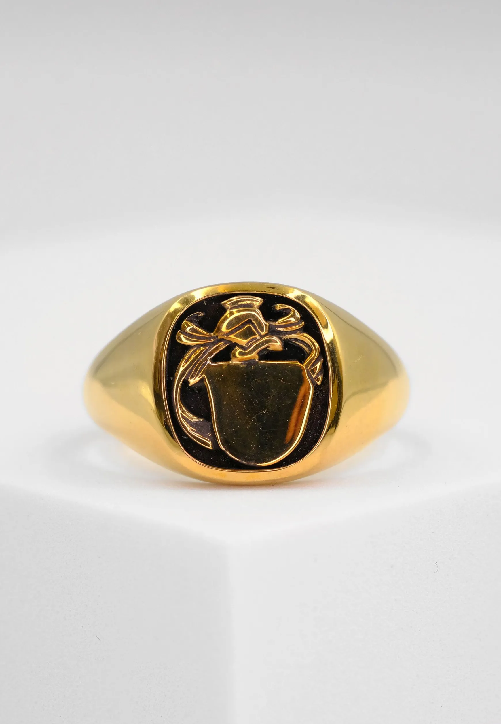 Wappenring Gelbgold 750