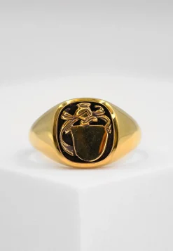 Wappenring Gelbgold 750