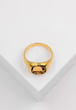 Wappenring Gelbgold 750